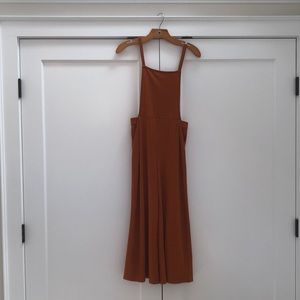 Burnt Orange Overalls